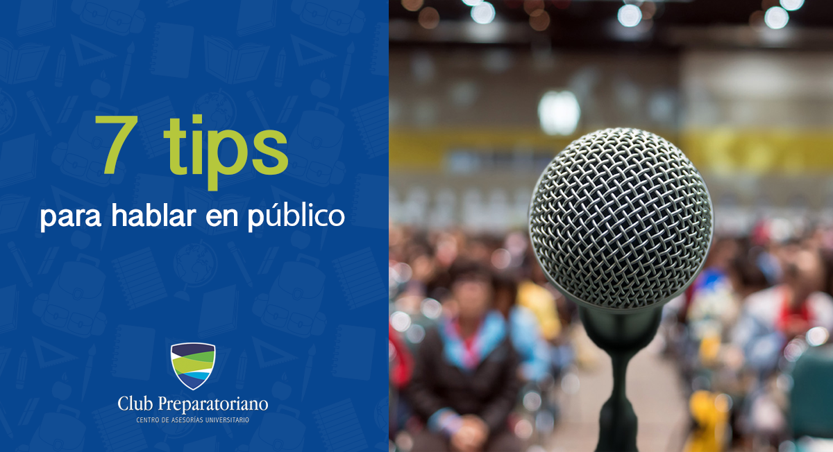 7 tips para hablar en público