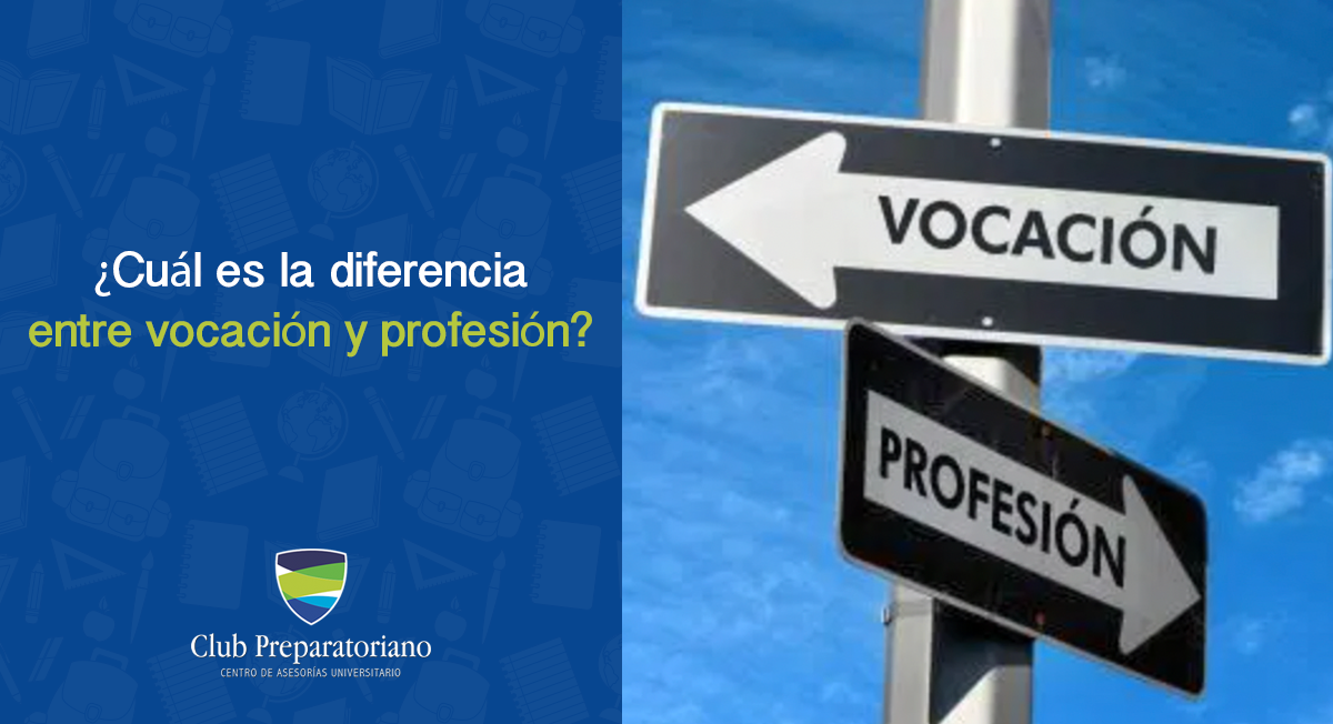 ¿Cuál es la diferencia entre vocación y profesión?